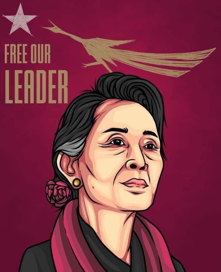zhouting8888's tweet photo. We only want a government elected by the people.
Free our President, Free our Leader

#HearTheVoiceOfMyanmar
#RespectOurVotes https://t.co/5nqPaao6Pz