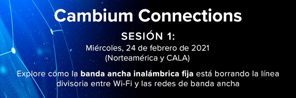 Únete a este primer evento virtual para clientes #CambiumConnections de <a href="/CambiumNetworks/">Cambium Networks</a>   

🔵Evento en inglés🔵 Agenda completa y registro gratuito aquí 👉 bit.ly/3pUIYnA
#telecomunicaciones