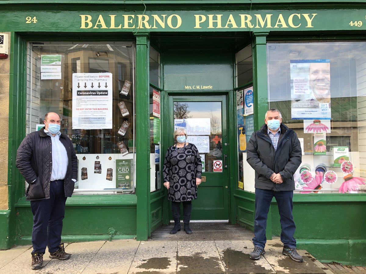 Great news for the Lindsay &amp; Gilmour family business and the local community as we look forward to continuing the fantastic work of Christine Lawrie and the team at Balerno Pharmacy bit.ly/3oRzIzv #FridayFeeling <a href="/NHS_Lothian/">NHS Lothian</a> <a href="/PhilGalt/">Philip Galt</a> @MalcolmClubb