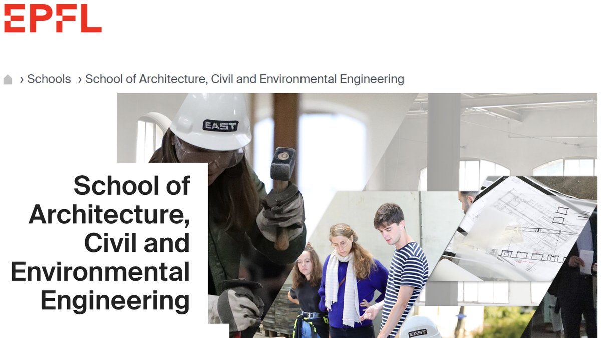 flexlab_epfl's tweet photo. Faculty Position in Structural Design and Engineering at EPFL's Civil Engineering Institute @epflENAC. Deadline for applications: May 1st, 2021. Come join our vibrant Mechanics/Engineering community at EPFL. More information here: https://t.co/RNrRJhMrcX @EPFL_en https://t.co/lv7K4bdEbq