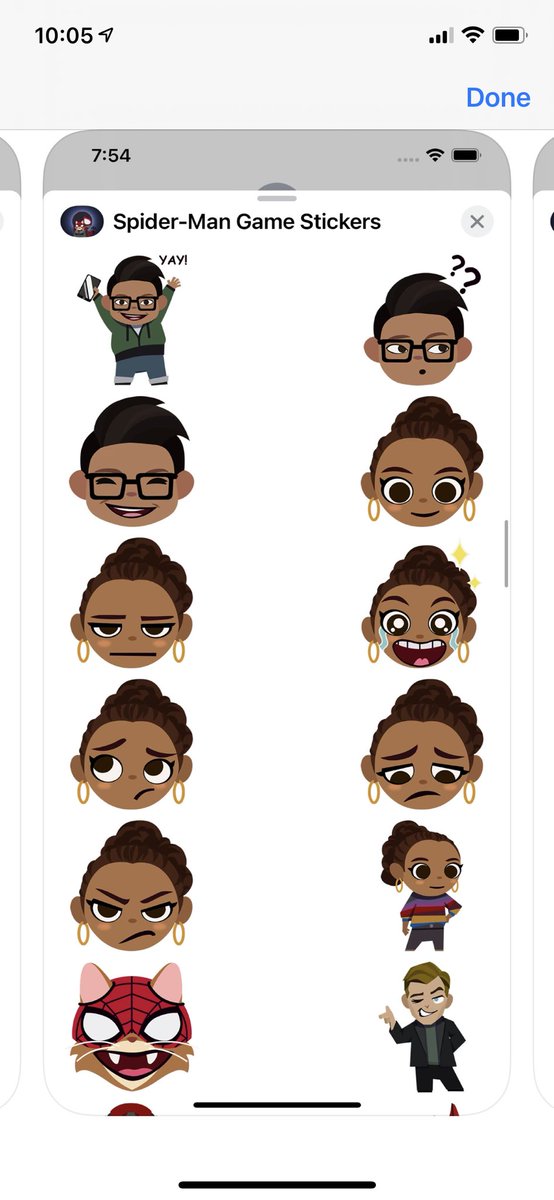 ermonacelli's tweet photo. O my...what’s this? Spider-Cat stickers?!? You don’t say?! New iOS update stickers dropped today! Download it now and send your friends some new Spidey joy: https://t.co/4aNVKoOL11 #MilesMorales #BeGreater #BeYourself https://t.co/UFAG6xEvXP