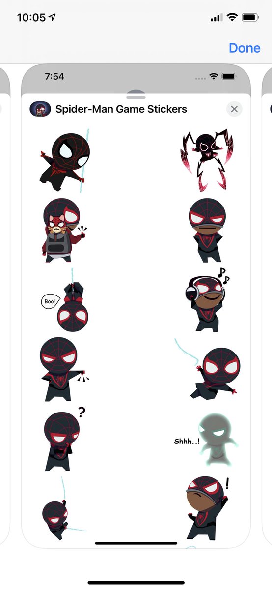 ermonacelli's tweet photo. O my...what’s this? Spider-Cat stickers?!? You don’t say?! New iOS update stickers dropped today! Download it now and send your friends some new Spidey joy: https://t.co/4aNVKoOL11 #MilesMorales #BeGreater #BeYourself https://t.co/UFAG6xEvXP