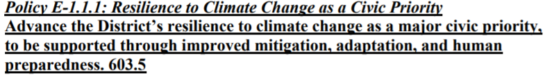 OPinDC's tweet photo. The #CompPlan2020 is approaching climate change in 3 ways:
🔹️ mitigation
🔹️ adaptation
🔹️ leadership
Check out the policies and actions in the Environmental Protection Element at https://t.co/mGgCI1eTZI #PlanDC https://t.co/I55ORqzhCI