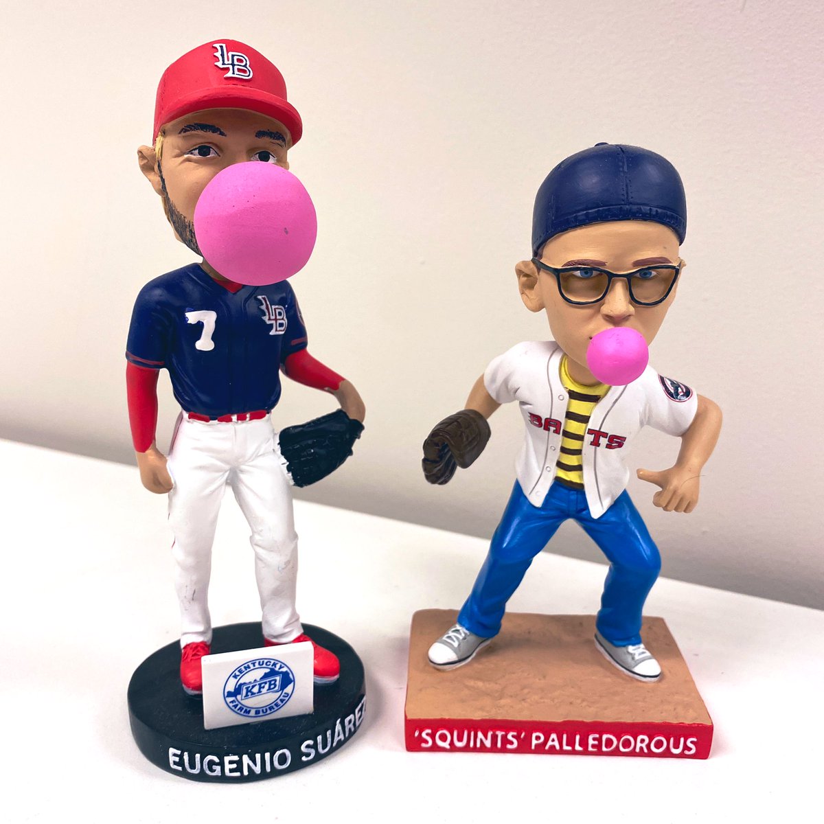 Happy #NationalBubbleGumDay! 🍬

LIKE &amp; RETWEET for a chance to win this pair of bubble gum blowing bobbles!