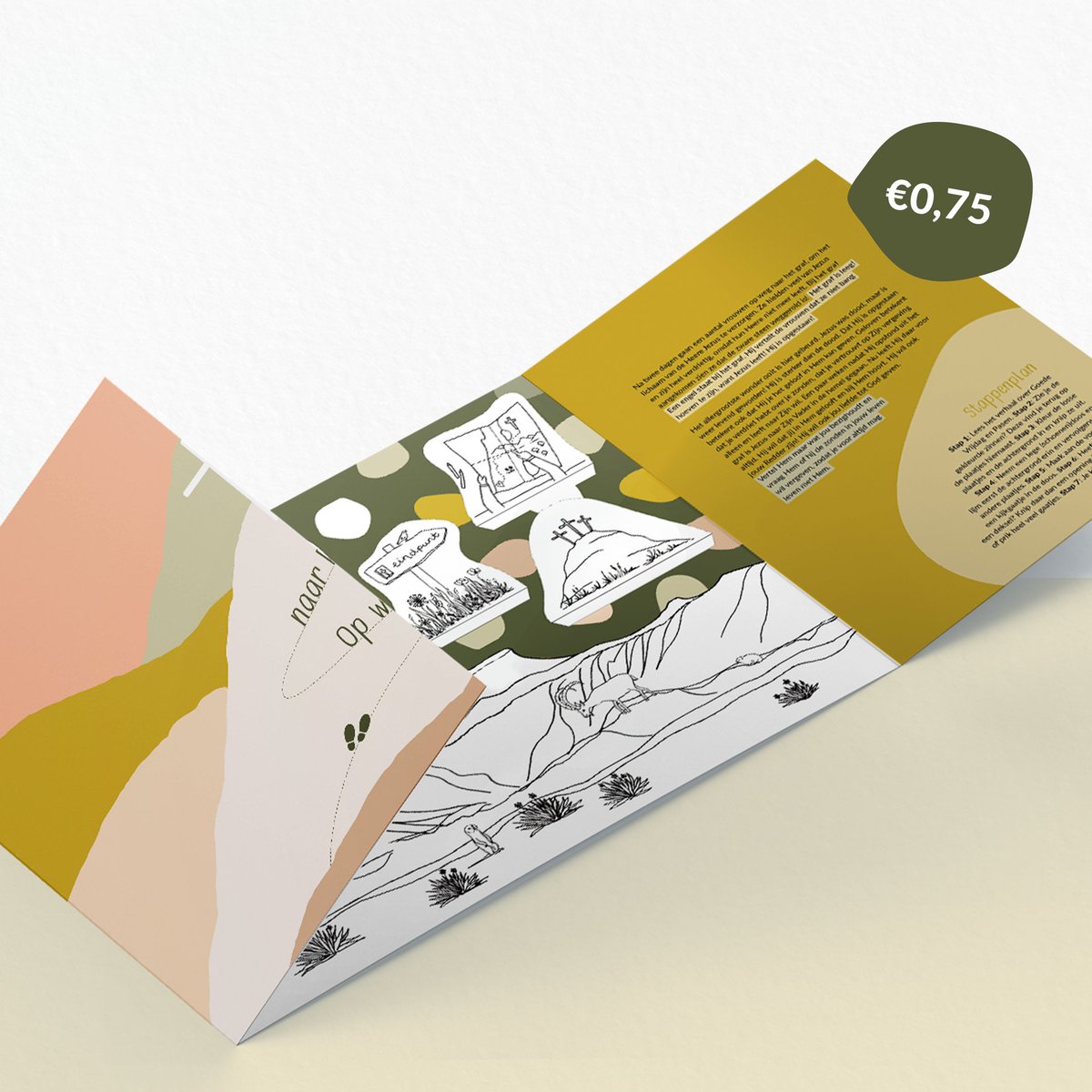 Deze uitdeelplaat bevat het verhaal van Goede Vrijdag en Pasen, dat op eenvoudige wijze wordt verteld. Hiervan kan een kijkdoos worden gemaakt. De plaat is zeer geschikt voor evangelisatiedoeleinden! Meer info en bestellen via: shop.goedinvorm.nu/products/pasen…