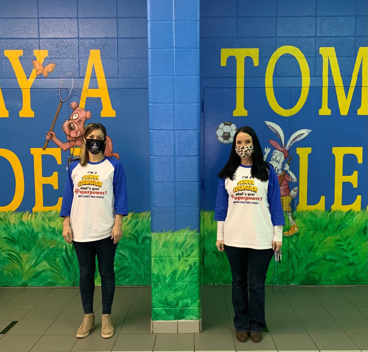 We ♥️ our Counselors!  They are the Best! Happy Counselor's Week Mrs. Brinson and Mrs. Parris!