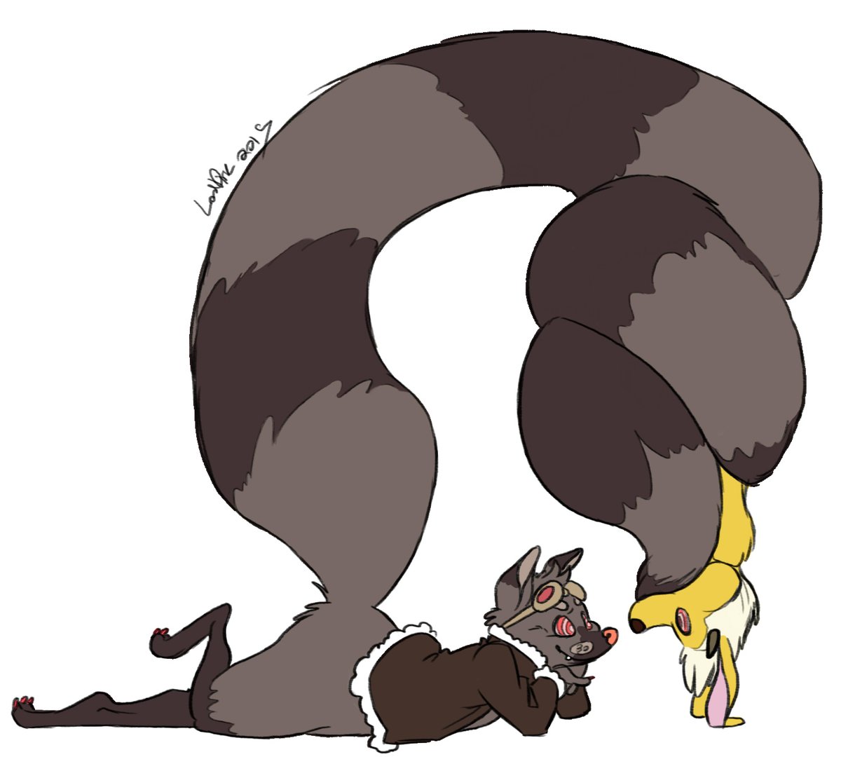 This is another one that really only works for me if its worked into the character from the ground up? And the unique ways one gets to the actual gaze are often more fun than the trance sections. Playful winks, brief flashes of color and the like are good runups.