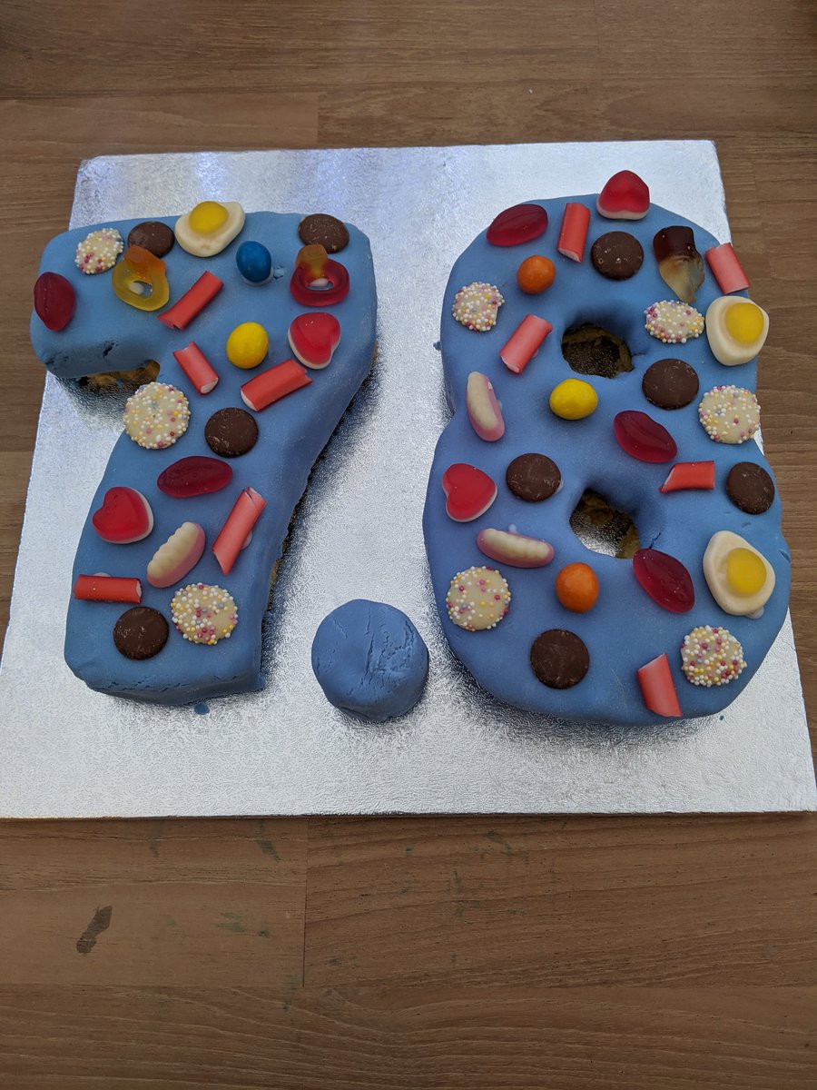 Mrs Field is running a baking competition with her tutor group. Can you guess the tutor group code from this early entry? Great work! Hope you save a slice for the technology staff 😊 #bakingtheworldabetterplace #lll