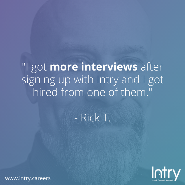 IntryCareers's tweet photo. Rick wasn't getting any callbacks after applying to jobs until he optimized his resume with Intry. Are you getting job interviews? Visit https://t.co/0TVFtB1vFK to get hired fast like Rick. #resumebuilder #jobhunt #careeradvice #jobinterview #careerdevelopment #jobless #jobseeker https://t.co/3UeYu6kcWI