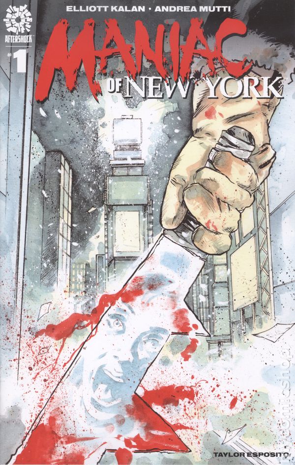 mycomicshop's tweet image. Finally getting a chance to read this week's books and WOW Maniac of New York is great. Using a slasher villain to represent the abrupt societal shifts that are initially shocking but we quickly assimilate to is beyond genius. mycomicshop.com/search?TID=525…