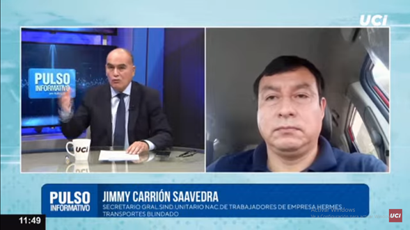 pulsonoticias_G's tweet photo. 🔴#AHORA @JimmyCarrion en #PulsoInformativo con @rodolfolara_: "En el 2009 se formó un sindicato, pero la empresa se asesoró y buscó descabezar, desintegrar el sindicato”. https://t.co/qWH17tArAV