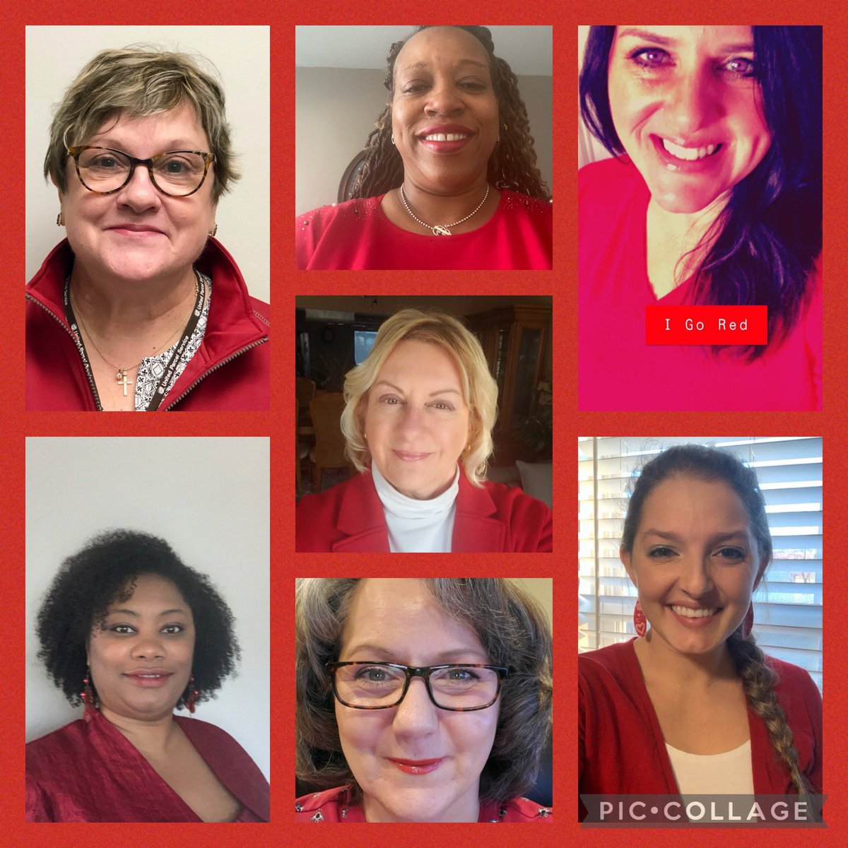 Central Zone Occupational Health Nurses Go Red for Women. Love your ❤️ and your health @CommCornerUPS <a href="/ExperienceUPS/">Experience UPS</a> #GoRedforWomen
