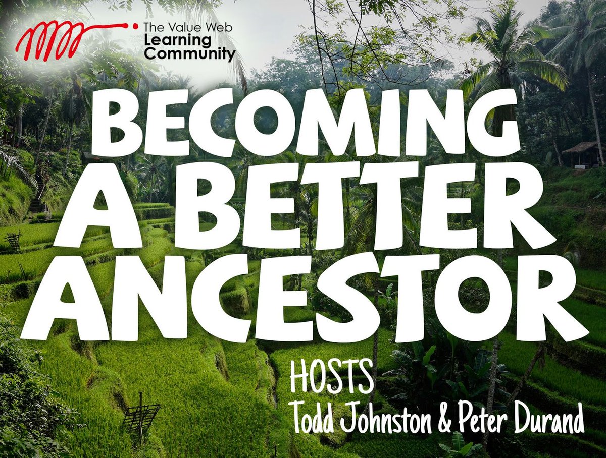 Join members of our TVW Learning Community for a very personal deep dive into what it means to behave as better ancestors. bit.ly/3oQ5fBJ #facilitators #collaborativedesigners #futurethinking #ideasforthefuture #changeyourtomorrow