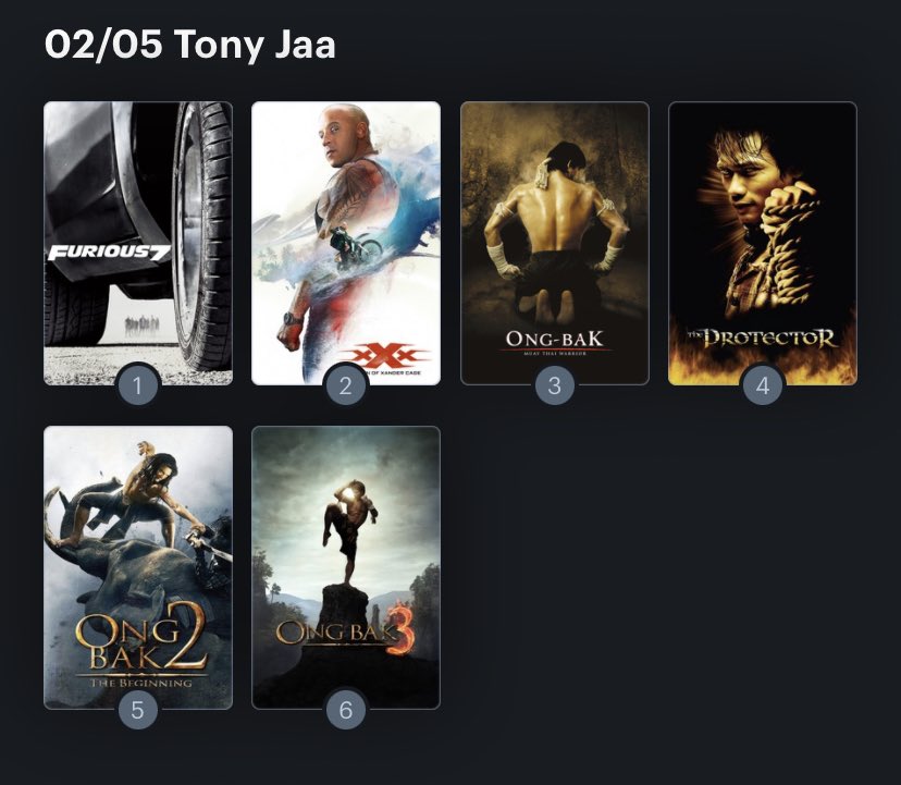 Hoy cumple años Tony Jaa (45) Happy birthday Aquí mi Ranking: 