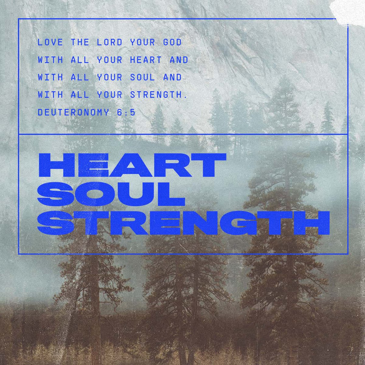 You shall love the Lord your God with all your heart and with all your soul and with all your might.
Deuteronomy 6:5 NASB1995

bible.com/verse-of-the-d…