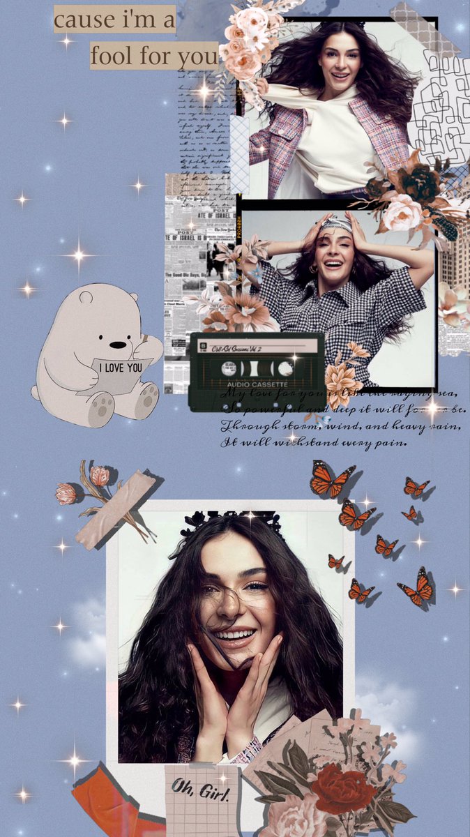 luaamazonas's tweet image. wallpaper ebru sahin✨