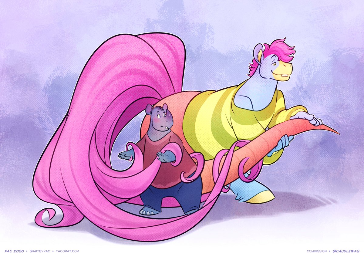 20. That's 'ME!?'To the shock of no one, one of my favorite moments in TF is the realization the subject has a tail. Double points if they try to move it and knock something over, or if there's a second party feeling it up as they get used to their new behind.