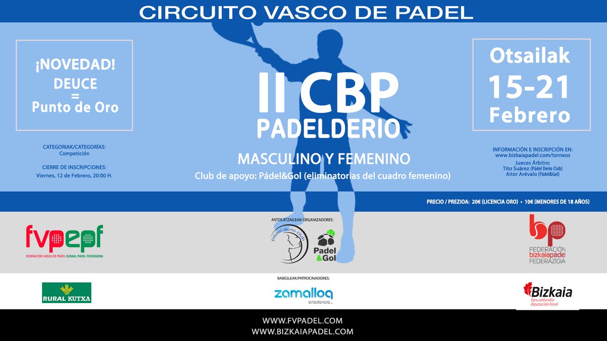 Bizkaiapadel (@bizkaiapadel) on Twitter photo 