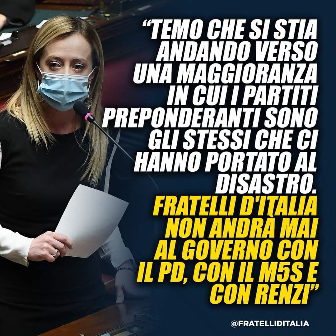 Giorgia Meloni tweet media