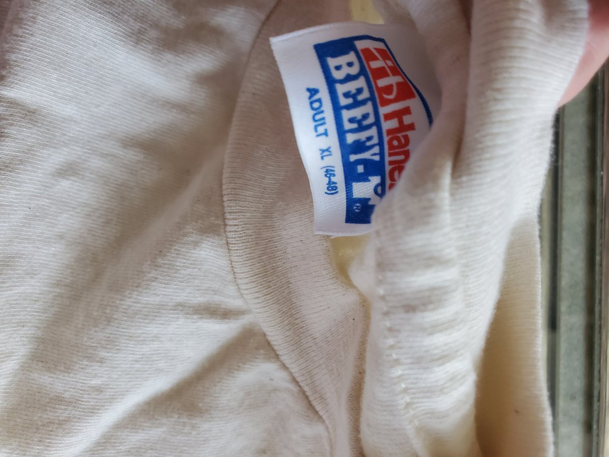micro_groove's tweet photo. Vintage 90s SPLIT LIP 'Fate's Got A Driver' shirt. Off white Hanes Beefy Tee - XL - $150. Shirt is in pretty great shape save for some very light yellowing in spits thats hard to see due to shirt color. #splitlip #chamberlain #fatesgotadriver #doghouserecords #washedupemo https://t.co/BlPtoTnEqE