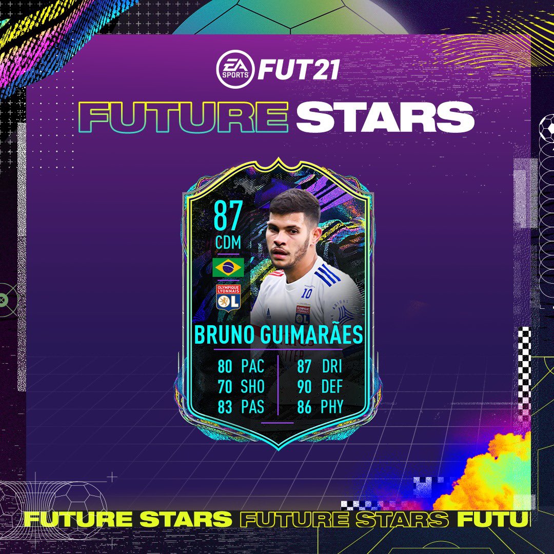 FIFA 21: Future Stars traz Bruno Guimarães entre promessas; veja time, fifa