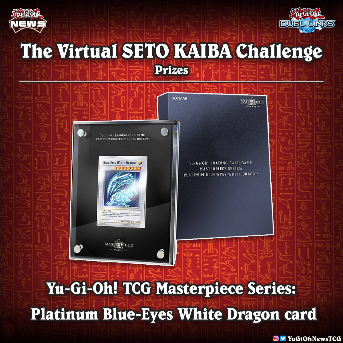 YuGiOhNewsTCG's tweet image. ❰𝗗𝗨𝗘𝗟 𝗟𝗜𝗡𝗞𝗦❱
The Virtual Seto Kaiba Challenge is going down on Feb 11th ‼️

ℹ️ More Details: bit.ly/3iTzciR
#遊戯王 #YuGiOh #유희왕