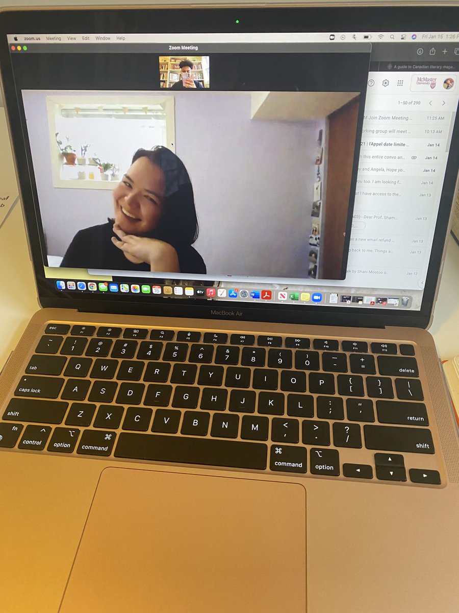 Things get worrisome, but I maintain a balance of gentleness/care and uncertainty. I spend a lot of time fortifying ties to my intellectual family. Zoom university is a pain, but Zoom get togethers are restorative. Friends and colleagues like  @ToPoliticise keep me going.