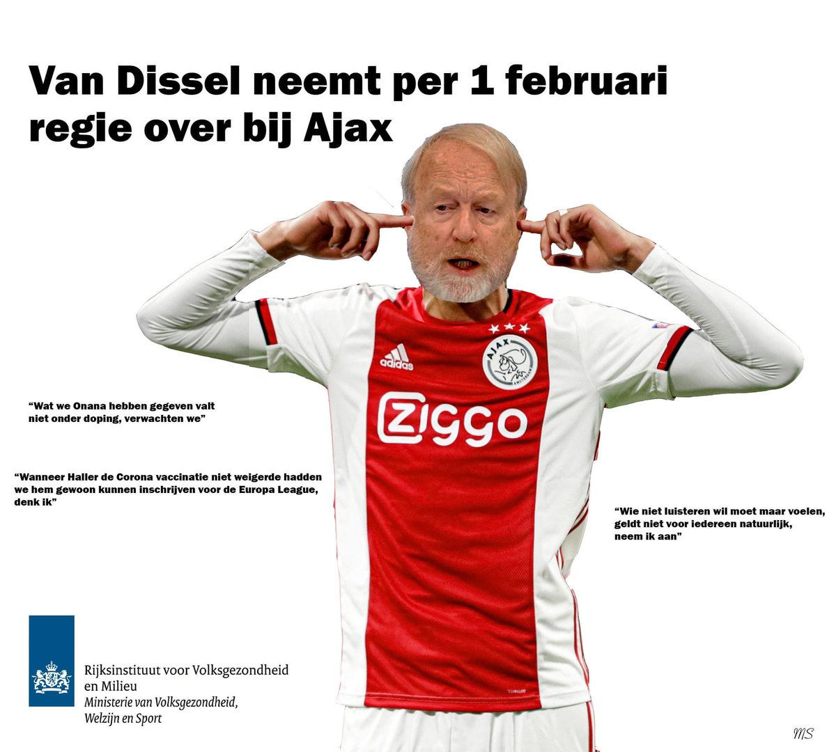 #Corona #Ajax #Humor #rtlboulevard #Jinek #M #gaatbestlekker