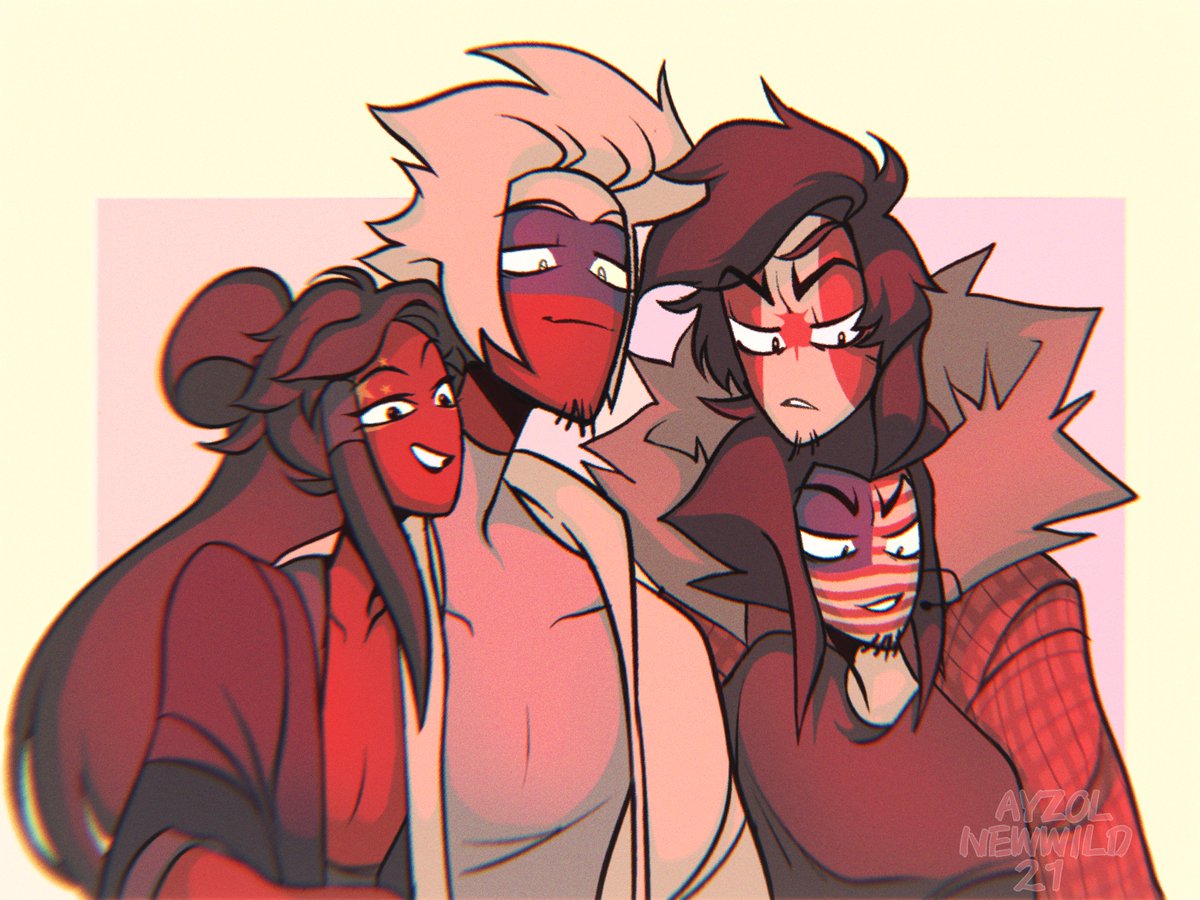 ayzol1's tweet photo. ✨The Greatest Giants of the world✨
#countryhumans #countryhumansamerica #countryhumansrussia #countyhumansusa #countyhumanschina #countryhumanscanada https://t.co/UUwoyFOzrK