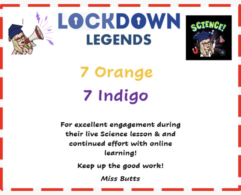 Miss B Science tweet media