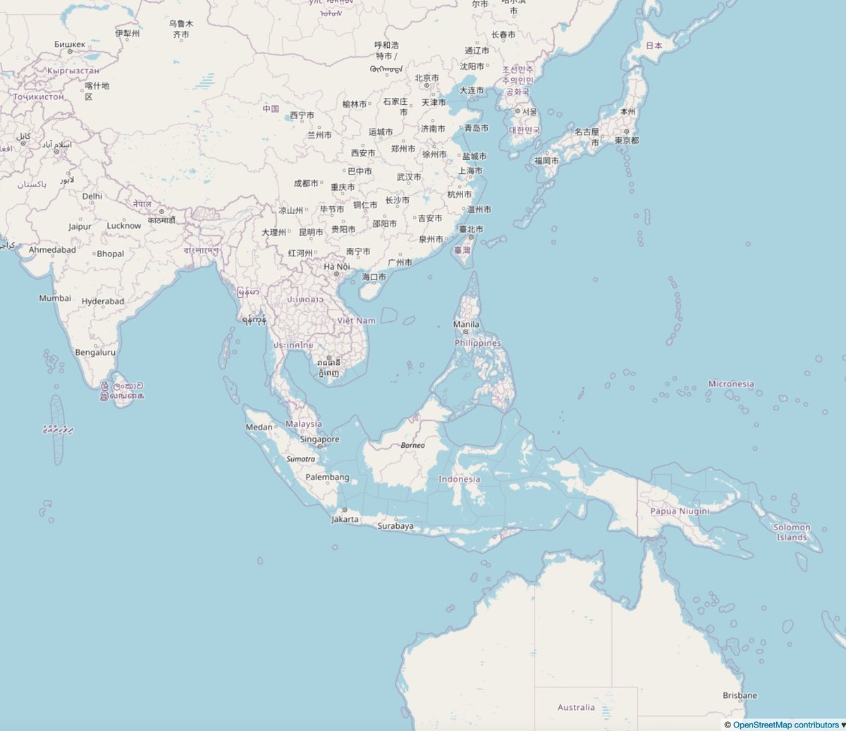 10/  crossing the pacific we head to the Asia/Pacific region, where we've heard from OSMers in Indonesia   @OSM_ID  https://blog.opencagedata.com/post/100941606733/country-profile-state-of-openstreetmap-in Sri Lanka   https://blog.opencagedata.com/post/159238804903/openstreetmap-in-sri-lanka-vivien-deparday Bangladesh   https://blog.opencagedata.com/post/99749986348/country-profile-state-of-openstreetmap-in