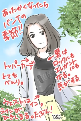 アラフォーなりに、何かしらいい感じに着れないかと日々がんばっています。
いいコーデアイデア、あったら教えてください。 