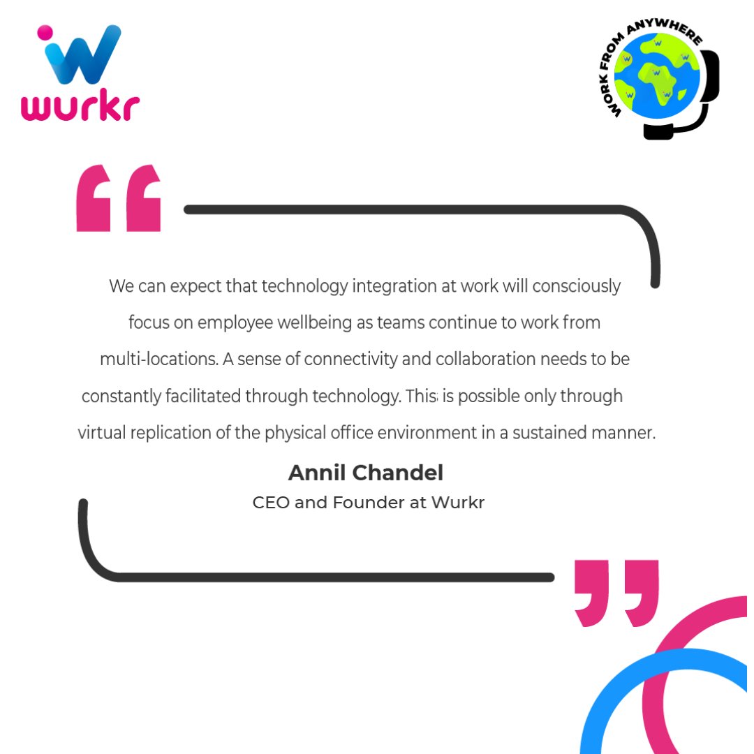 WeAreWurkr's tweet photo. This week we bring you a #MasterTip from CEO and Co-Founder Annil Chandel!
Work Together From Anywhere at https://t.co/pjOykpn4p2 💻
P.S. We plant a tree with our partner @onetreeplanted for every virtual office made 🌳
#tips #CoFounder #Startup #fridaythoughts #motivation https://t.co/XtlsmohzQ9