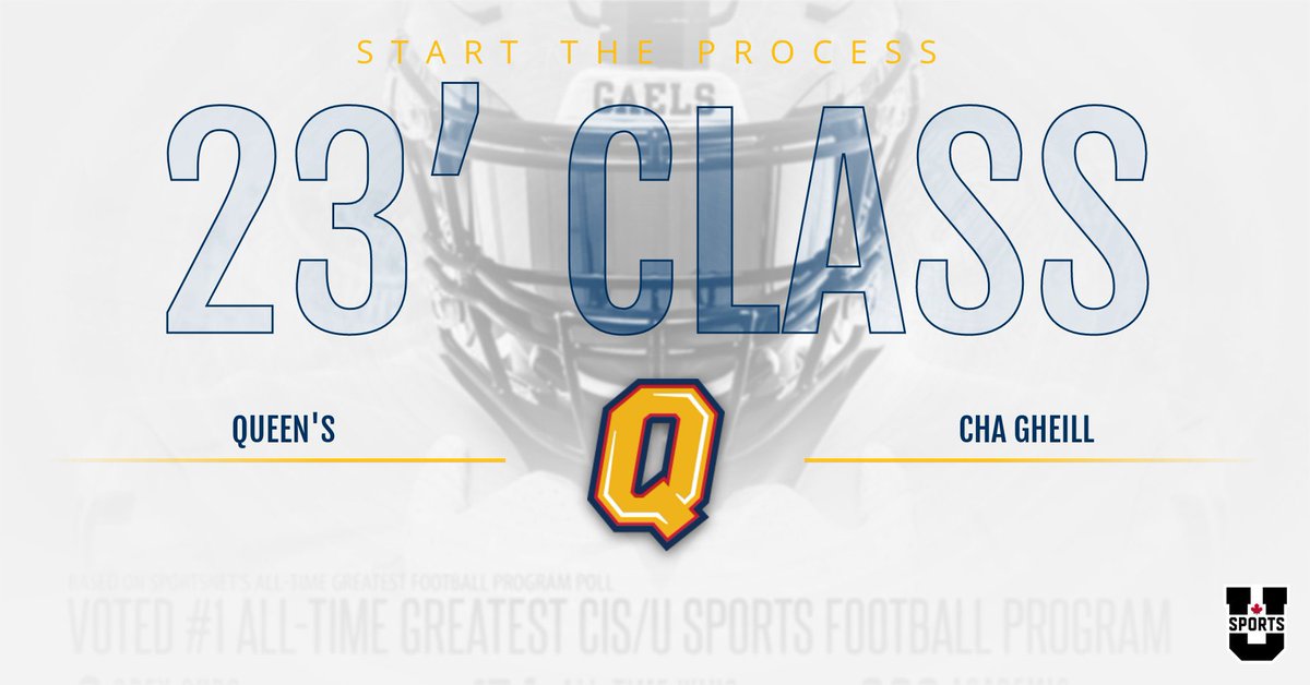 ⚠️ CLASS OF 2023  ⚠️

🇨🇦’s NATIONAL RECRUITING PROGRAM

1️⃣ RETWEET

2️⃣ FILL OUT THE RECRUITING FORM 
GoGaelsGo.ca/FBRecruits 

3️⃣ FOLLOW OUR STAFF 
<a href="/SteveSnyderQ/">Steve Snyder</a> 
<a href="/coachbech/">Coach Bech</a> 
<a href="/coachtflaxman/">Tom Flaxman</a> 
<a href="/bendanger2644/">Ben D'Andrea</a> 
<a href="/4KwameOsei/">Kwame Osei</a> 
<a href="/davelave95/">Dave Lavey</a> 
@CoachCamD 

🇷🇴👑 ENJOY THE PROCESS 👑🇷🇴