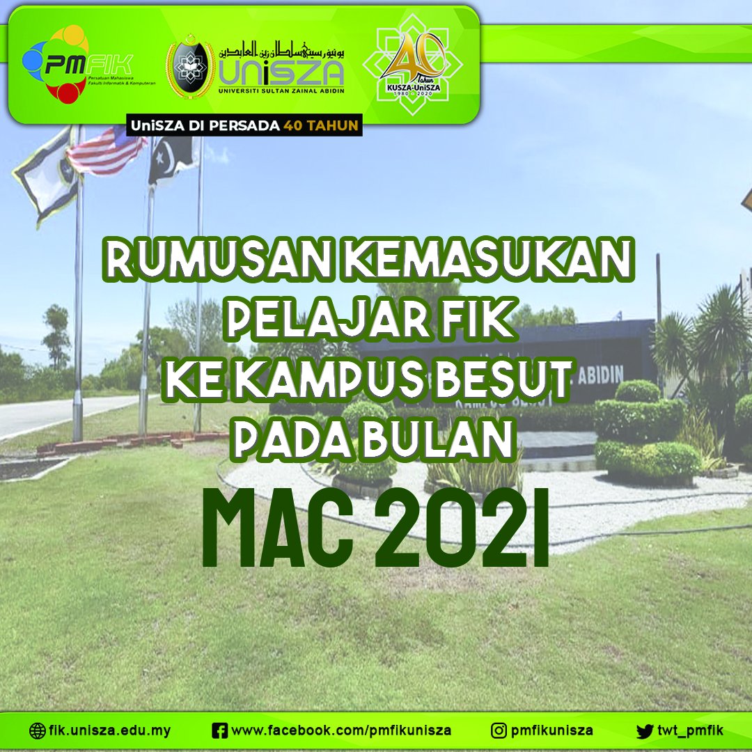 twt_pmfik's tweet photo. [RUMUSAN KEMASUKAN PELAJAR PULANG KE KAMPUS PADA BULAN MAC 2021]

#PMFIK2021
#KamiBudakCoding
#UniSZAPastiTahu https://t.co/pXavrTPIVn