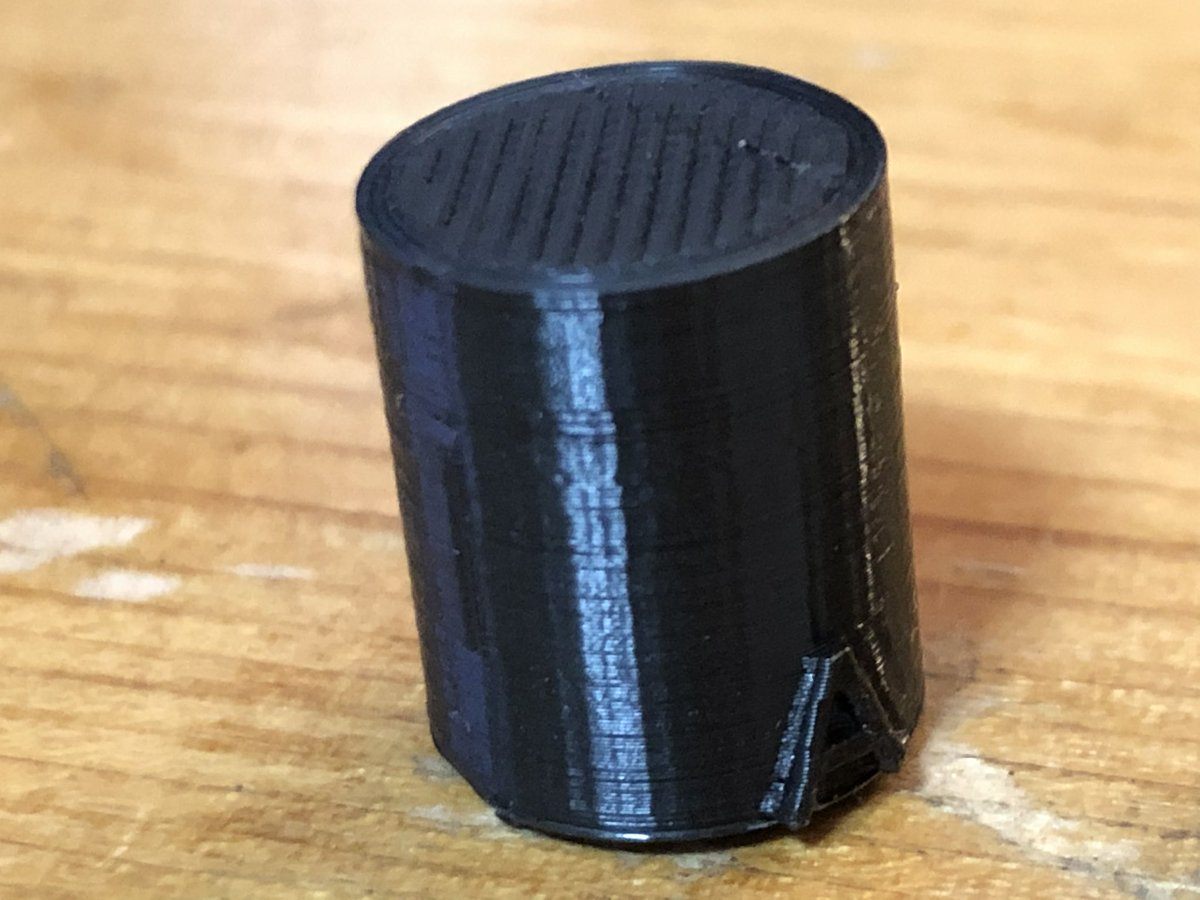 EzasMusic's tweet photo. DIY Encoder Knob 3D Printer  TEST https://t.co/gVnwUUOITy