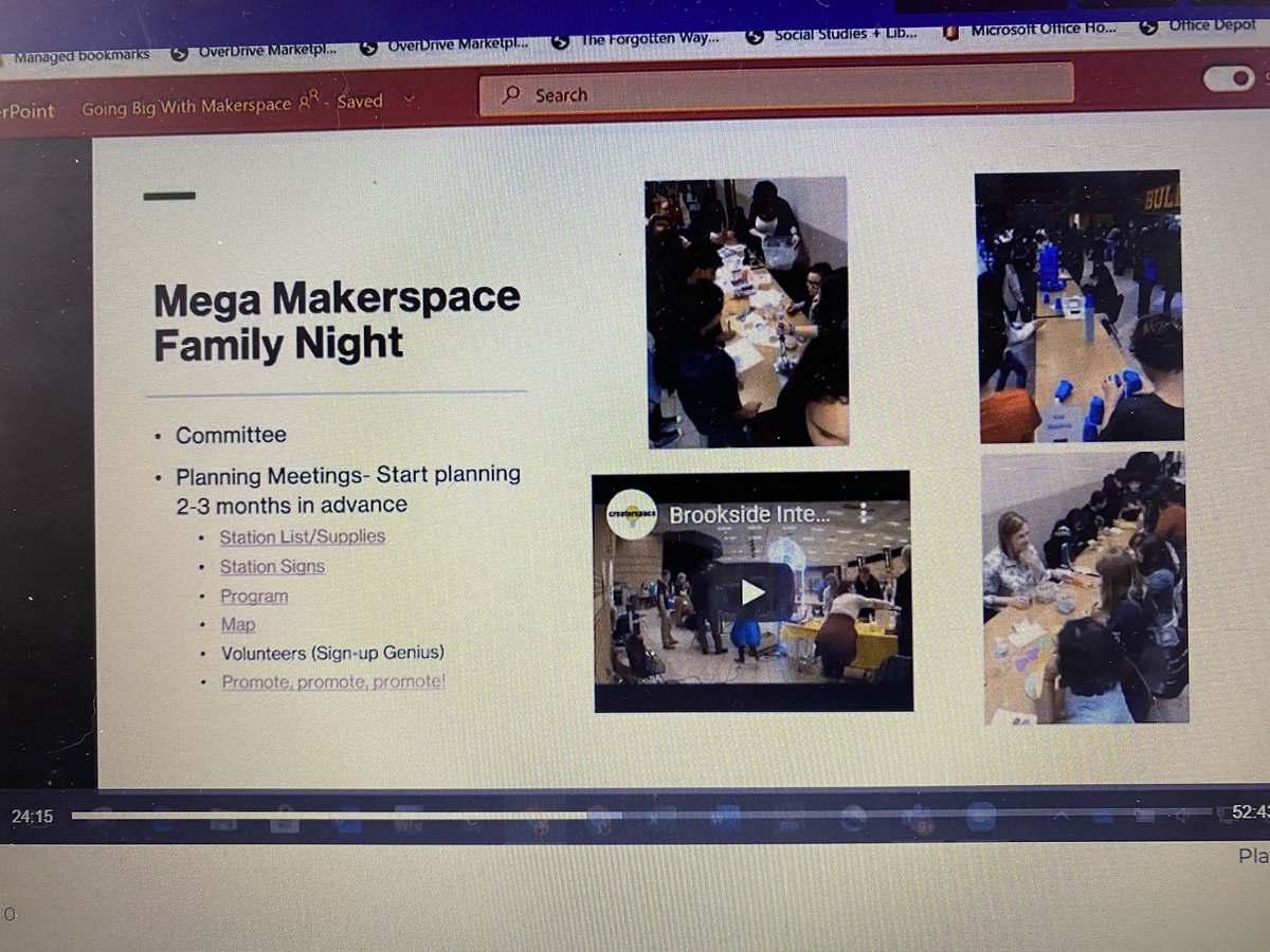 Boudicca85's tweet photo. SO EXCITED by the Makerspace session!! Can’t wait to try these ideas out at SMBA!!! Great session @BIS_library and @LakeLibrary1 #TCEA #makerspace @SMBAstingrays @TCRCE_NS https://t.co/tuSDiBEfMx