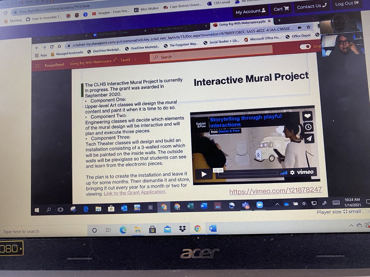 Boudicca85's tweet photo. SO EXCITED by the Makerspace session!! Can’t wait to try these ideas out at SMBA!!! Great session @BIS_library and @LakeLibrary1 #TCEA #makerspace @SMBAstingrays @TCRCE_NS https://t.co/tuSDiBEfMx