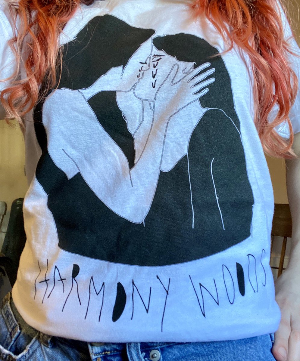 HAPPY BANDCAMP FRIDAY found some stuff around my house i thought we sold out of! super limited merch we have left:- 3 MYAH shirts- 2 ghost + reaper hoodies- 1 (!!!) Gal Pals shirtPLUS nothing special shirts + all of our music + physicals  http://harmonywoods.bandcamp.com/merch&nbsp;