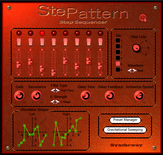syntheway's tweet image. Syntheway releases Stepattern Step Sequencer VST, VST3 and Audio Unit plugins for Windows and Mac prlog.org/12856980-synth… #Stepattern #StepSequencerVST #8StepSequencer #StepSequencerVST3 #StepSequencerAudioUnit #StepSequencerSynthesizer #PatternBased #StepSequencer