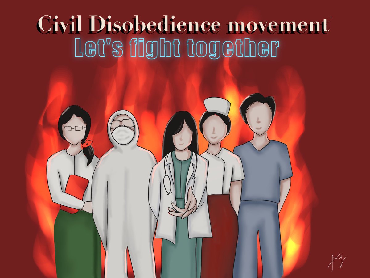 ကျွန်တော်တို့အောင်မြင်ရမည်။      Freedom from fear #HearTheVoiceOfMyanmar #WeNeedDemocracy
