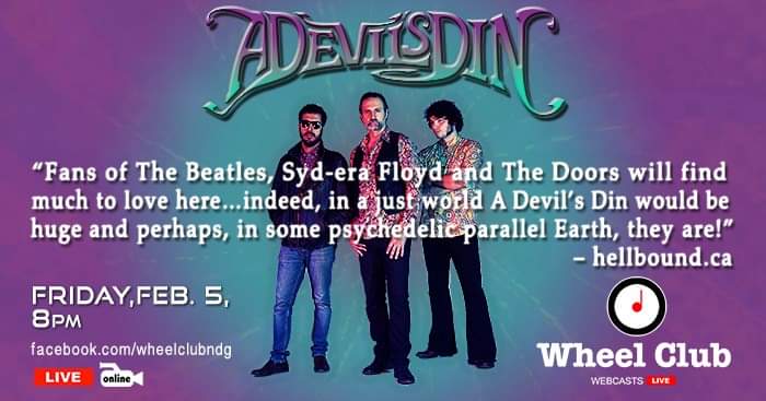 wheel_club's tweet photo. as we shake up the heavens with tonight's stream of #ADevilsDin..Join us as we upload the good vibes 8PM ET at https://t.co/2wAt6n9sgC .. #psychedelic #musicliveslive #MusicMontreal #NDG #wheelclub @TVNDG1 https://t.co/NtDvWXV886