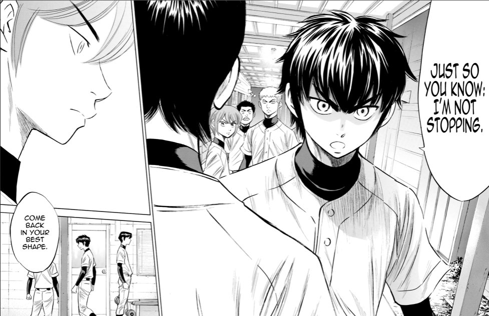 - the furuya injury v2. im going to scream. the silence. the concern, and even then, the drive to keep going was alivei n bothj of them. the motivation. how do you even begin to explain this moment when it feels so? intimate, like only they would understand its weight. +