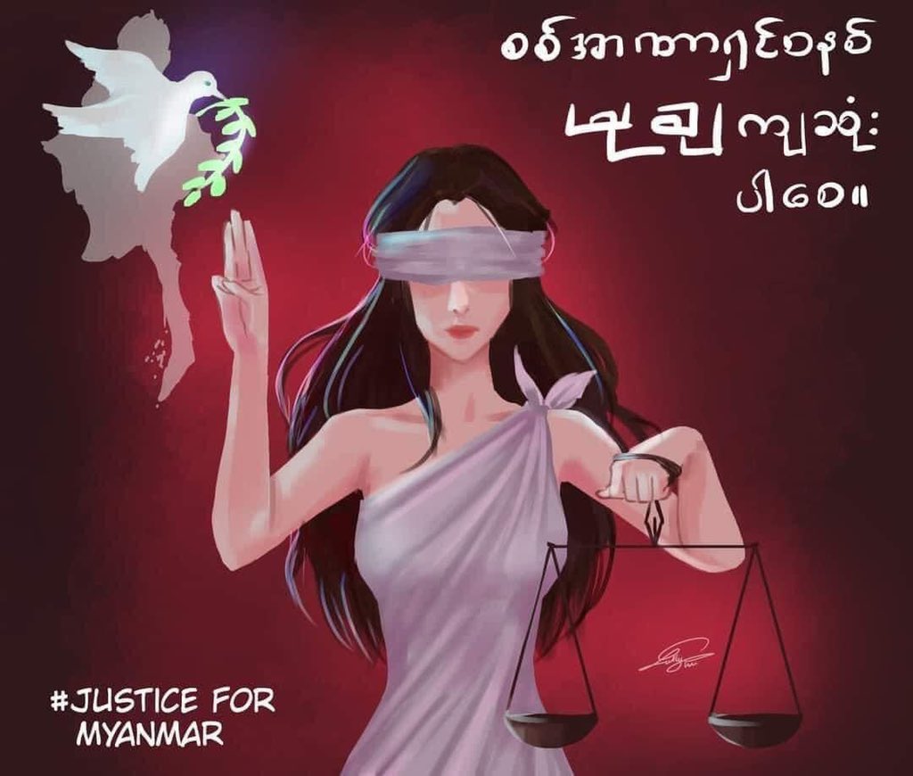 BTS_Forever0000's tweet photo. FREEDOM FROM FEAR

#HearTheVoiceOfMyanmar
#WeNeedDemocracy

Please tweet https://t.co/4A8dalu8mc