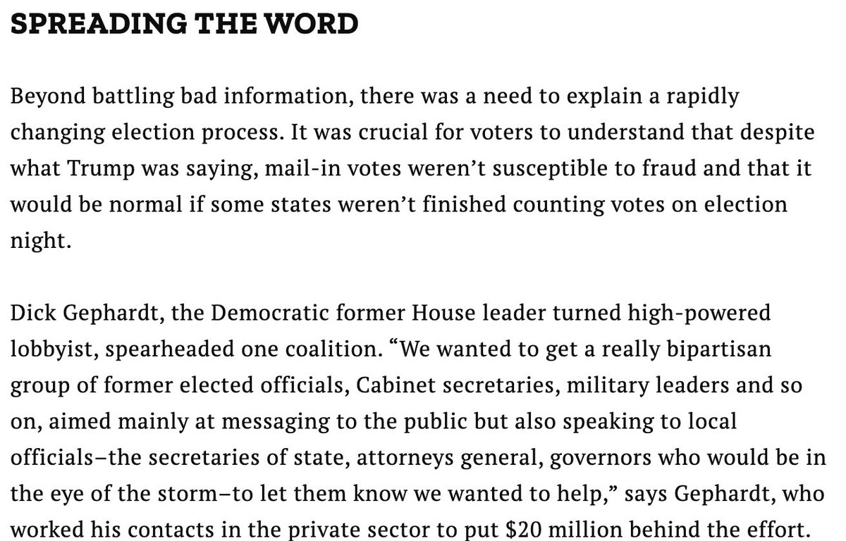 This part is reasonable. The only issue is whether voting should be so complicated that you need a $20 million PR campaign to teach people about it.