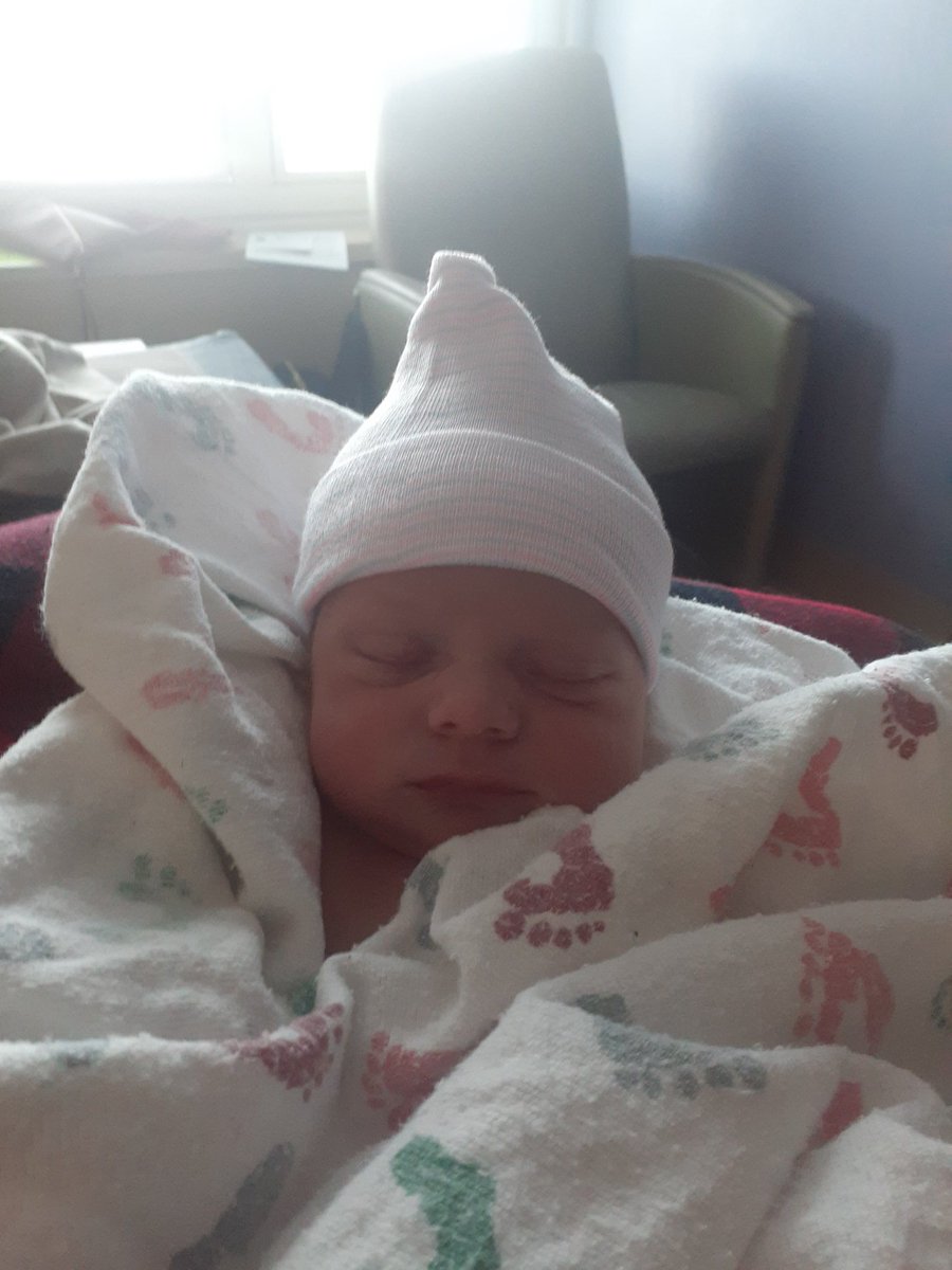 StoffaJoey's tweet photo. 6:19am this morning me and my beautiful wife welcomed the newest member of the Dawg family. YALL say hello to Rowen Alexander Stoffa. https://t.co/Tu5lOl0Rls