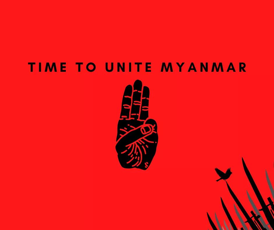 We can't go back 1988.We need to fight for our future.This is our battle with monsters. We will win this fight, together. Keep going up together with full strength and faith.We need Aung San Suu Kyi. #HearTheVoiceOfMyanmar
#WeNeedDemocracy
FREEDOM FROM FEAR
