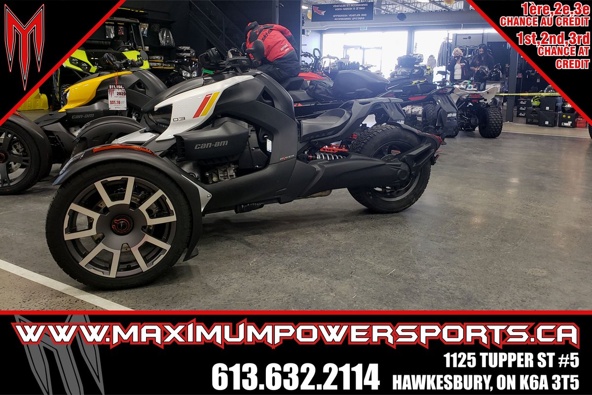MaximumPowerSp's tweet photo. ****DEMO****
2020 Ryker Rally Edition (900 ACE)
Reg: $15,504
Now: $13,171
Go from Asphalt to side gravel roads without issue with this Rally Edition Ryker! 

613-632-2114
https://t.co/ImD0RgX0Y1
#canamryker #buylocal https://t.co/3O6SqhuSUD