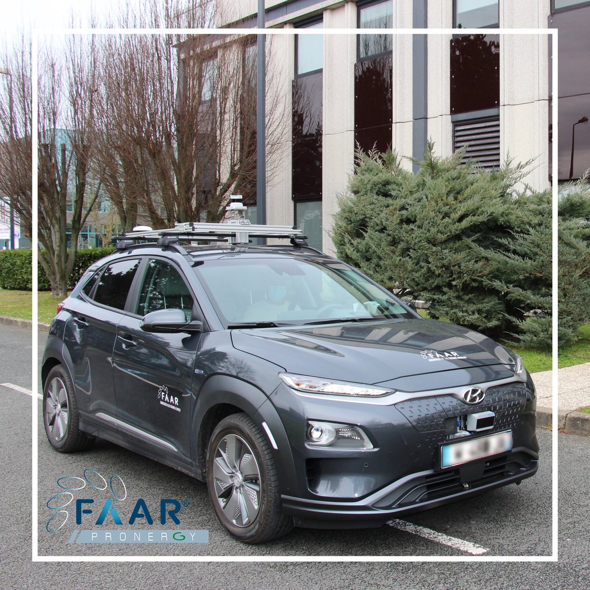 FAAR_Pronergy's tweet photo. FAAR PRONERGY a eu le plaisir de livrer un Hyundai KONA robotisé et équipé de capteurs de perception. 

#robotisation #faarpronergy https://t.co/Xp4ucuMRFL