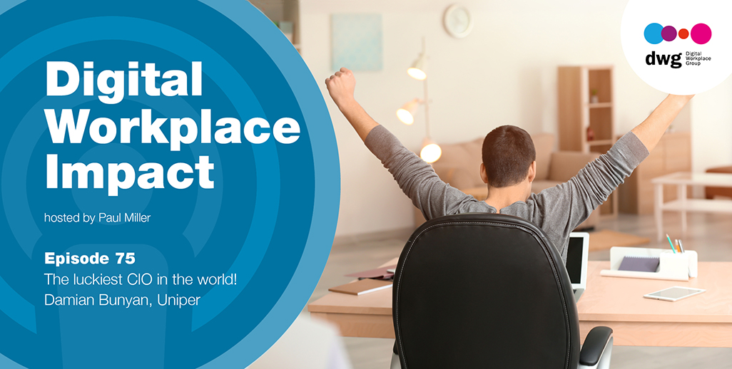 DWG's tweet photo. Why did moving applications to the cloud make @DamianJBunyan of @uniper_energy the luckiest CIO in the world? He explains it all to @paulmillersays in our latest #dwimpact podcast: https://t.co/MpuoQiEgjM Sponsored by @WorkgridSoft ! https://t.co/lYROpWBH3Q